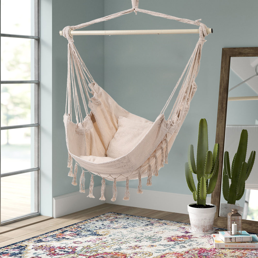 Garden Hanging Canvas Hammock Chair